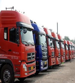 常州到延边运输公司车辆展示