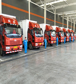 常州到延边物流公司车辆展示